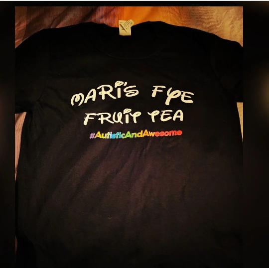 Black Mari's Fye Fruit Tea Tshirt